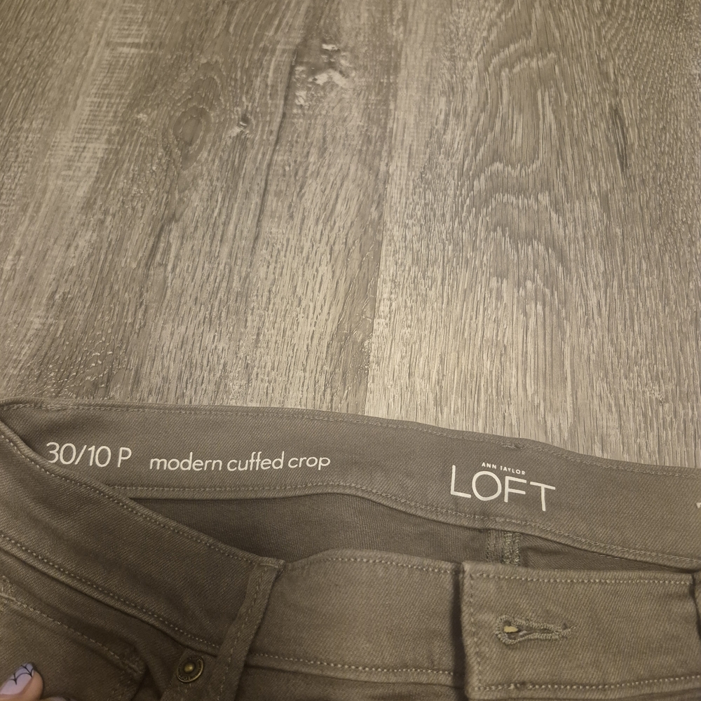 LOFT Gray Women's Pants - Picture 3 of 3